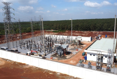 Đóng điện công trình điện 110kV phục vụ sân bay Long Thành
